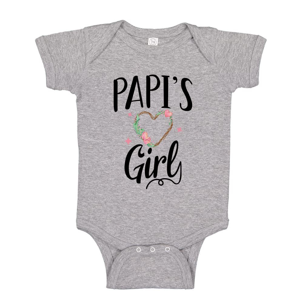 Amazon.com: Papi's Girl Baby One Piece Bodysuit NB Athletic